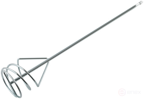 Миксер для строительных смесей оцинкованный Профи, хвостовик SDS-PLUS 120х600 мм