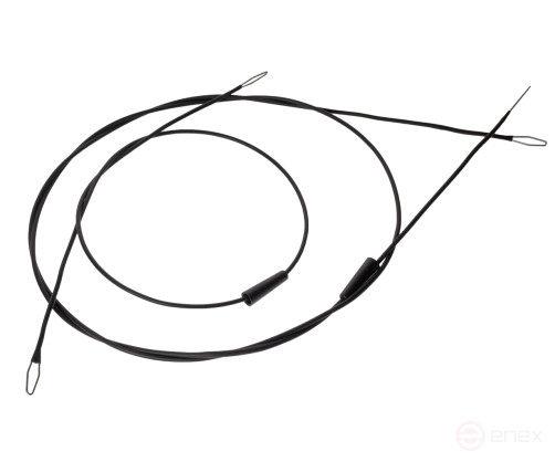 A device for pulling wires through holes, length 730mm and 1500mm (2 pcs.) JTC