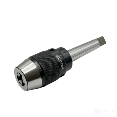 Self-locking drilling chuck PSS 8.0 (0.5-8.0), with shank KM2, with foot TORNERI T027224
