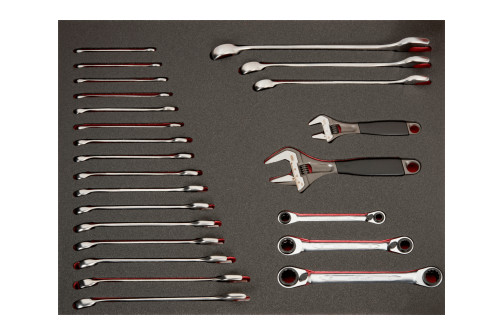 Fit&Go Wrench set in a box, 22 pcs