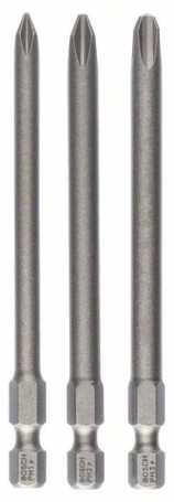 Set of 3 nozzles-bit Extra Hart PH1; PH2; PH3; 89 mm