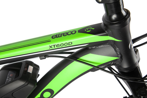 Велогибрид Eltreco XT 600 D Красно-черный-2385