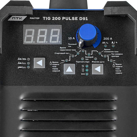 Аппарат аргонодуговой сварки ПТК МАСТЕР TIG 200 PULSE D91 (НАКС)