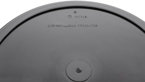 Кадка пластиковая для перемешивания раствора 15 л