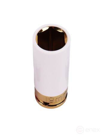 ACG End head 1/2" impact thin-walled 19 mm (in plastic) LUXOR 1026314