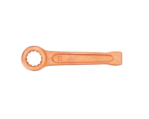 Ключ накидной односторонний ударный 22 мм омеднение SITOMO