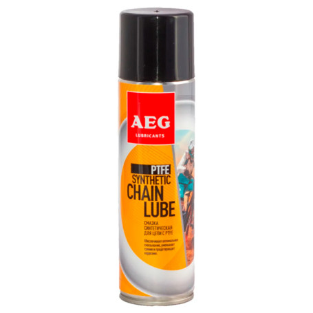 AEG Synthetic chain lubricant with PTFE aerosol, 335 ml.