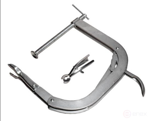 Valve decoupler reinforced with interchangeable grips (straight and curved) JTC