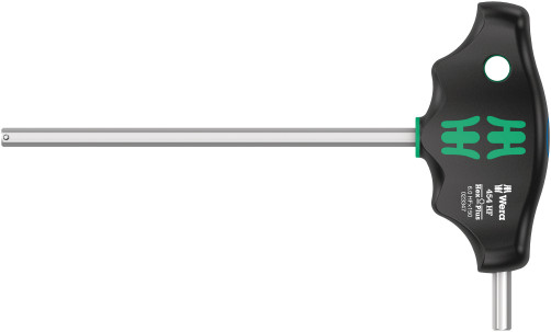 454 Hex-Plus hex HF Screwdriver with T-handle with a fixed mounting, 6 x 150 mm, with an additional short working end