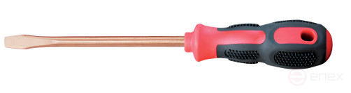 Отвертка шлицевая SL 13х450 (общ.600мм) искробезопасный сплав AlCu 260-1040, HORTZ