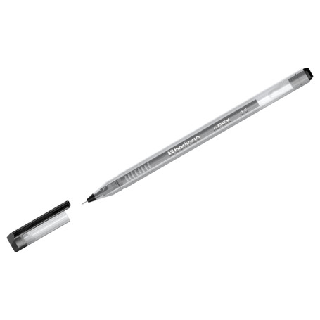 Ручка гелевая Berlingo "Apex", черная, 0,5 мм