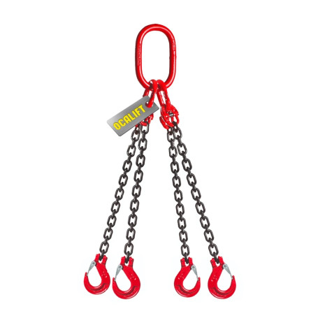 OCALIFT 4CC 2.36t 5m Chain Sling t8 G80