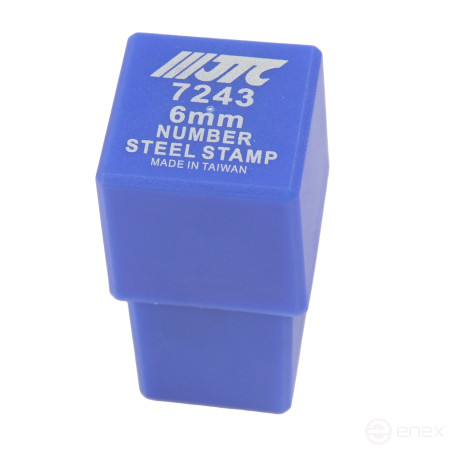 The stamps are digital 6mm (HRC 60+-2 deg. DIN 1451) JTC