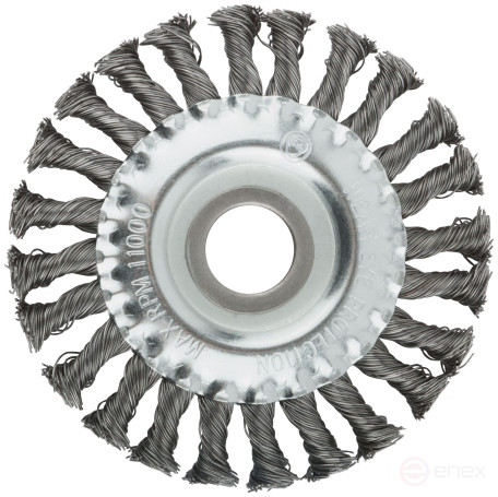 Corkscrew, "wheel" type, seat diameter 22.2 mm, steel twisted wire 125 mm