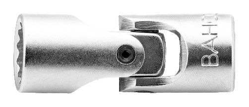 1/4" End head 12-sided with hinge, 5/16"