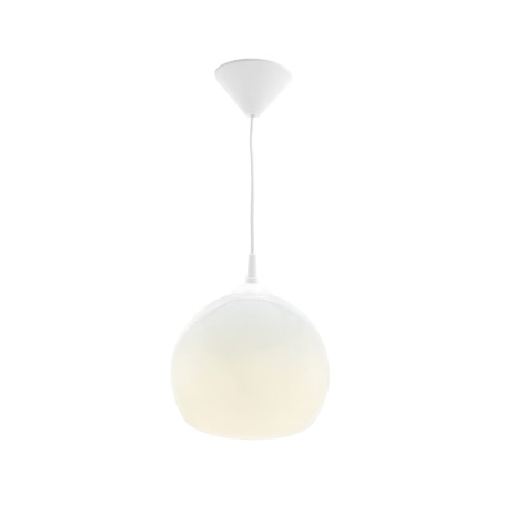 Lamp NSB 11-60-256 UHL4, SVET series SPHERA milky white, white cord