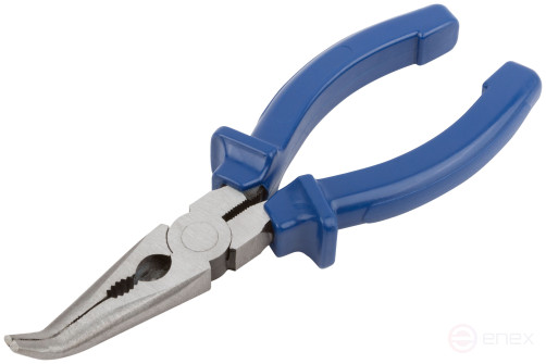 Curved pliers "Tor", tools. steel, plastic handles 160 mm