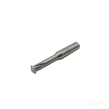 Single-pass carbide thread cutter M 10x1.5 (D7.9x28xD8x60x4T) aluminum TORNERI T026219