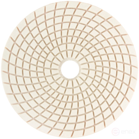 Diamond flexible grinding wheel AGSHK (Velcro), wet grinding, 125 mm, P 200