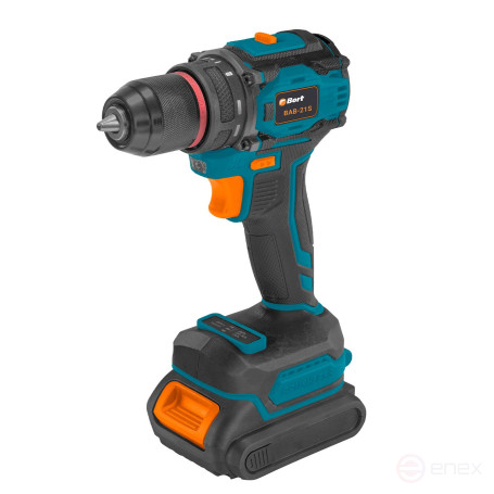 Cordless drill-screwdriver BORT BAB-21S (2x2Ah+battery)