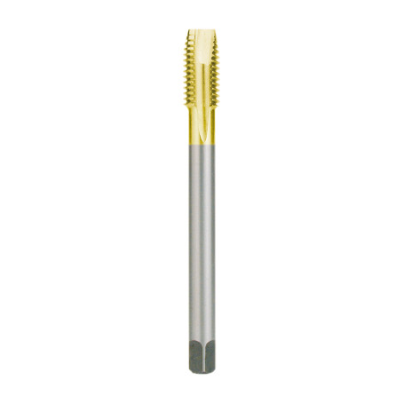 Machine tap HSS ground M 18x2.5 TiN for through holes