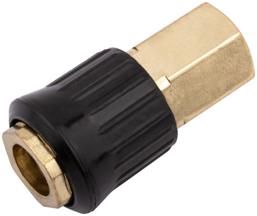 Quick-release universal type adapter with 1/4" internal thread;