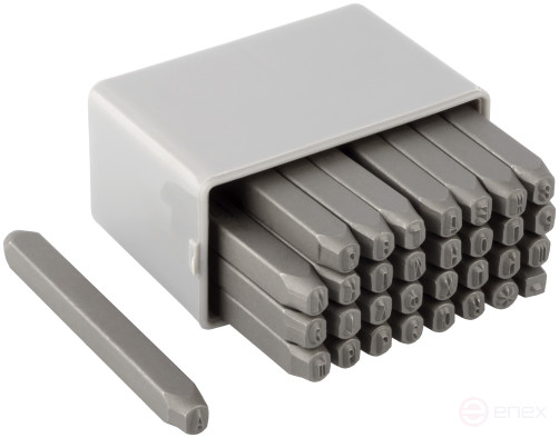 Набор клейм буквенных кириллица 3мм (стальные) BERIL