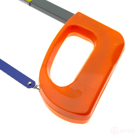 Ножовка по металлу 300 мм, пласт. Ручка, стальной профиль, ЧЕГЛОК/litewerk (12/48)