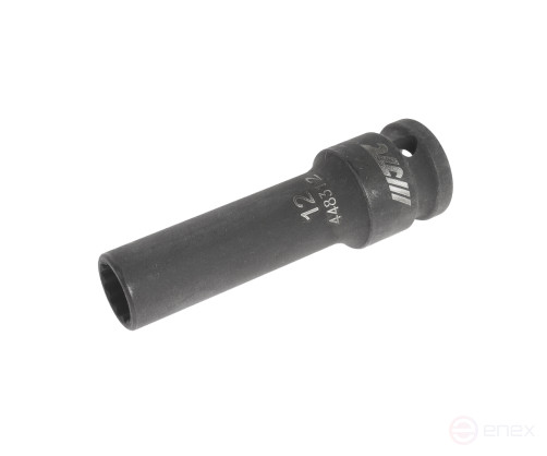 Головка торцевая 1/2" 12мм 12-ти гранная ударная тонкостенная L=82мм JTC