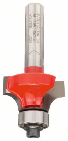 Cornice cutter 8 mm, D 25.4 mm, R1 6.35 mm, L 12.7 mm, G 55 mm