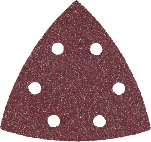 The nozzle for MFIs is a PRACTICE slot.sheets, delta, VELCRO, 6 holes 93 mm, P 40, 10 pcs. (240-430)