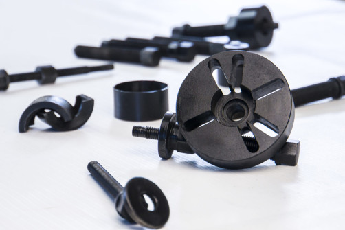 A set of tools for pressing and pressing pulleys of GUR pumps