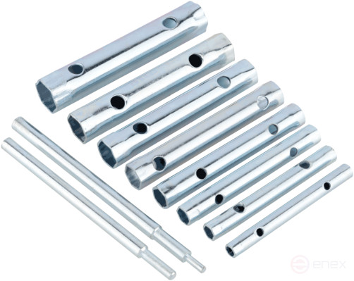 Набор торцовых трубок 6-22мм (8шт.+2 воротка) BERIL