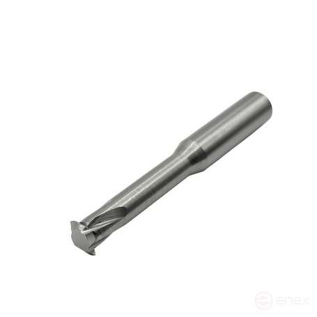 Резьбофреза однозаходная твердосплавная М 14х2.0 (D9.9х36хD10х75х4T) по алюминию TORNERI Т026221