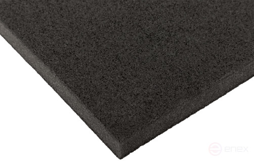 Aluminum oxide grinding sponge, 125x100x10 mm, P 80
