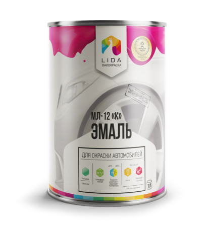 Enamel ML-12 "K" GRAY