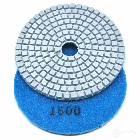 Алмазный гибкий шлиф.круг (черепашка), 100мм, Р1500, Чеглок