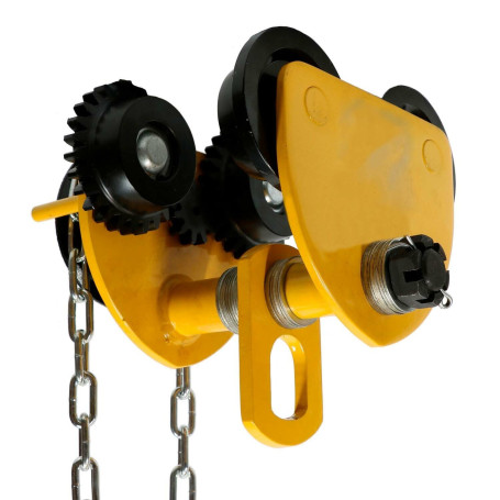 OCALIFT Manual carriage GCL 0.5 t, 6 m,I-beam trolley with manual drive gcl500x6c