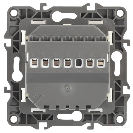 12-4111-04 ERA Thermostat universal 230V-Imah16A, IP20, Era 12, champagne