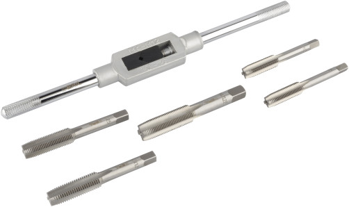 Набор метчиков с воротком М10-М14 (5шт/блистер) BERIL