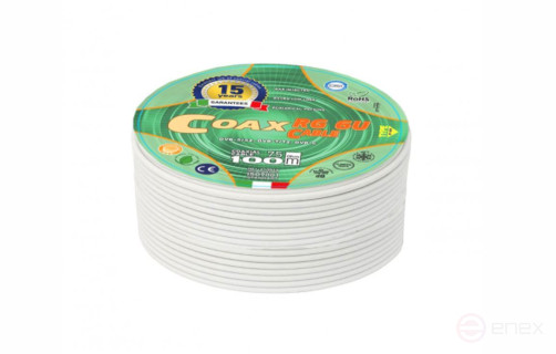 Coaxial cable RG 6 U COAX PLUS (upk.10m)