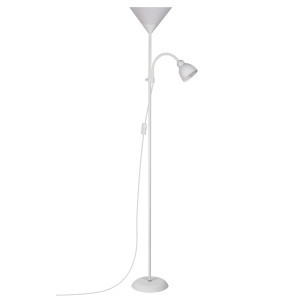 7088-501 Floor Lamp Rivoli Alexandrina 7088-501 Floor Lamp 1 x E27 40W + 1 x E14 40W White