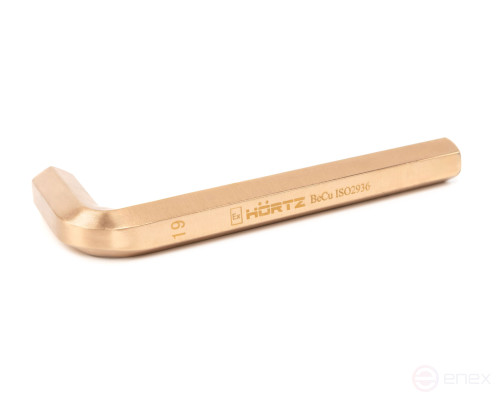 Hexagon wrench 19 intrinsically safe alloy BeCu 166-19, HORTZ