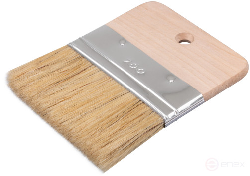 Brush for applying decorative materials, 100 mm