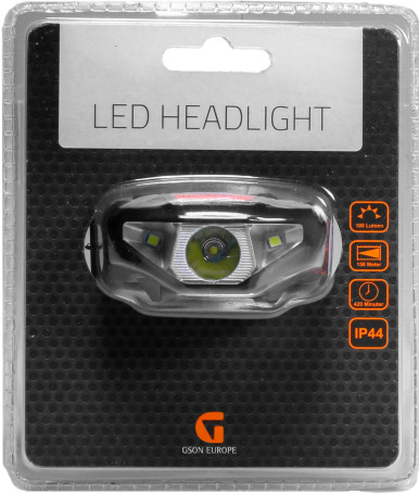 LED headlamp 100 lm