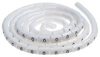 OM-5.5-0 Маркеры на кабель, круглые, цифра 0, внутр. диам. 5.1мм (100 шт)