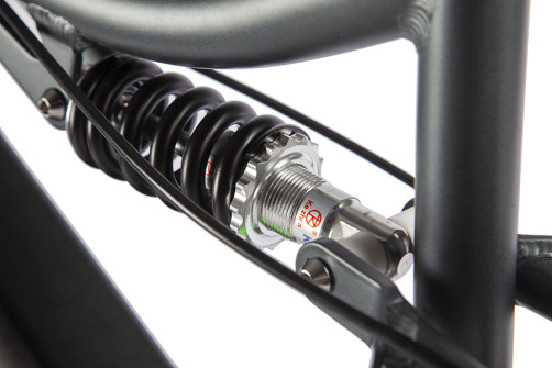 Велогибрид Eltreco Walter Черно-зеленый-2502