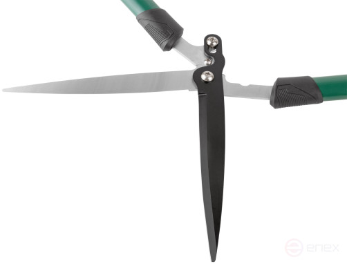 Кусторез, тефлоновое покрытие, шестеренч. передача, стальные ручки с прорезинен. рукоятками 675 мм