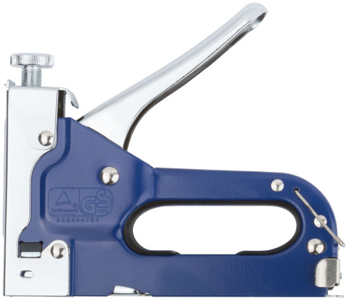 Stapler for 3-in-1 wide staples, "type 140" 4-14 mm, "type 28" 10-12 mm,"type 300" 10-14 mm, metal. body