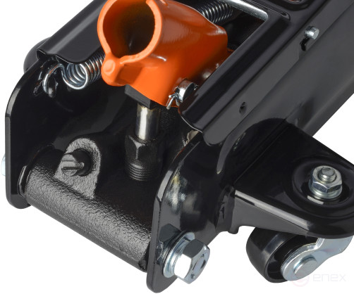 Домкрат гидр. 2.0т (130-355 мм подкатной; в кейсе) АвтоDело (43220)